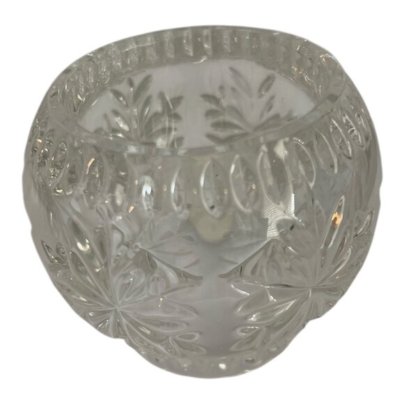 Partylite Salzburg P7405 Lead Crystal 3-Piece Stackable Candle Holder Set - Picture 9 of 10